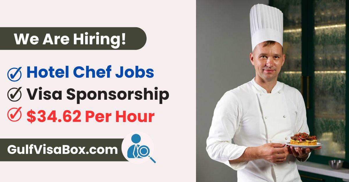 Hotel Chef Jobs in Australia with Visa Sponsorship